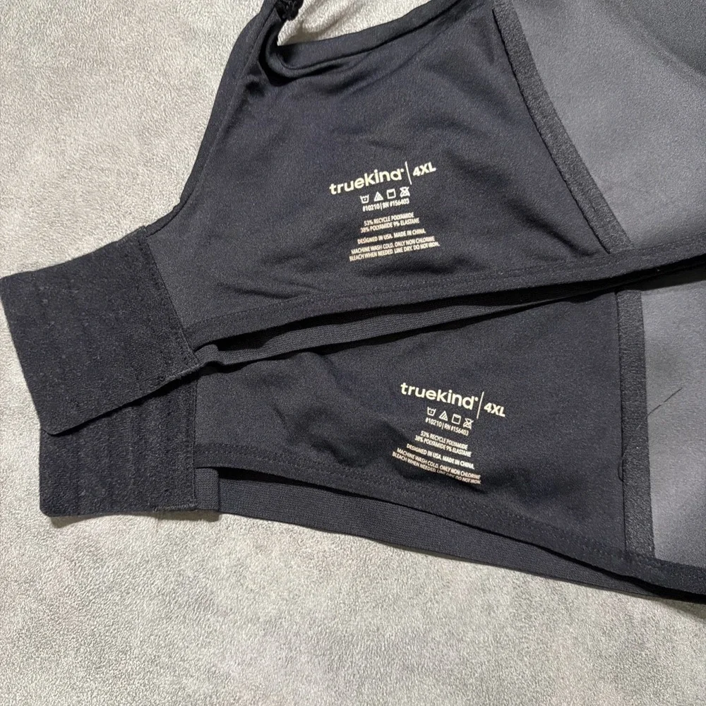 Truekind By Shapermint Supportive Comfort Wireless Shaping Bra 4XL Black Lot - Picture 3 of 5
